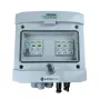 EMITER DCAC Hermetic IP65 PV Combiner Box koos Noark Type 2 SPD-ga, 1 String, 1 MPPT, 16A 1-faas