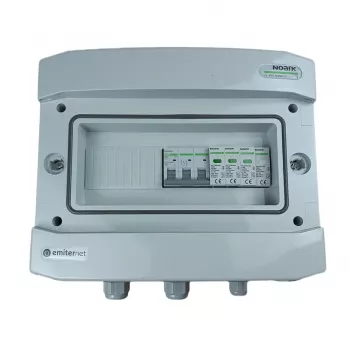 EMITER Lülitusseadme Külge AC Hermeetiline IP65 EMITTER Koos AC Liigpingekaitsega Noark Type 1+2, 40A 3-faasiline