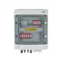 EMITER Switchgear Attached DCAC Hermetic IP65 EMITTER koos DC-piiksurvetõkestiga Dehn 1000V Type 2, 2 x PV string, 2 x MPPT // og. AC Dehn Type 2, 10A 3-faasiline, RCD Type A 40A/300mA
