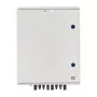 EMITER Switchgear Attached DCAC Hermetic IP66 EMITTER koos DC-piiksurvetõrjega Dehn 1000V Type 2, 6 x PV String, 6 x MPPT // AC Dehn Type 2, 100A 3-Phase, FR 100A, Phase Signaling + Socket