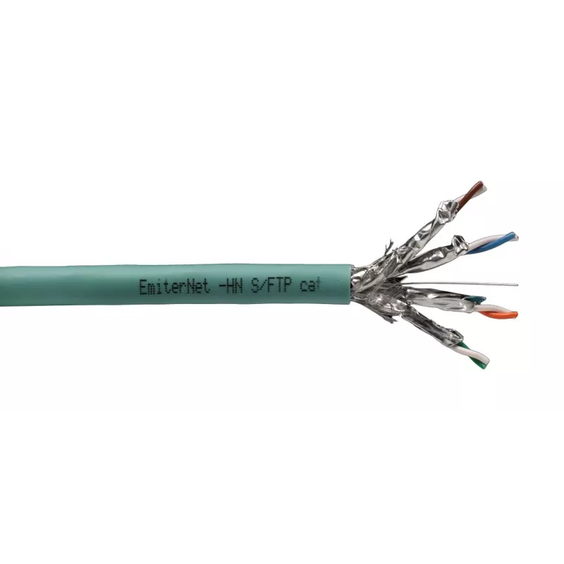 Emitter Net S/FTP Cat.7 1000MHz B2ca LSZH-FR kaabel, 4x2x23AWG traat