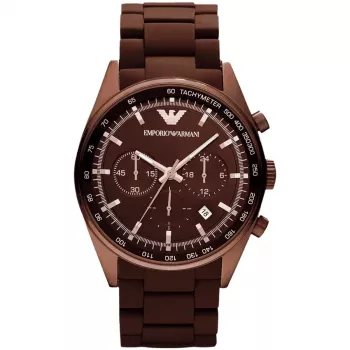 Emporio Armani AR5982 meeste kronograaf roostevabast terasest käekell 43mm