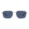 EMPORIO ARMANI EA2140-304580 Päikeseprillid Meeste Matt Must Hall Ristkülikukujuline