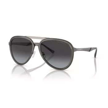 EMPORIO ARMANI EA2145-33578G Päikeseprillid Meeste Metallraam Matt Must Hall Gradient Lääts 59mm