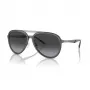 EMPORIO ARMANI EA2145-33578G Päikeseprillid Meeste Metallraam Matt Must Hall Gradient Lääts 59mm