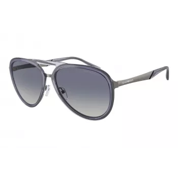 EMPORIO ARMANI EA2145-33584L Meeste polariseeritud päikeseprillid - matt must