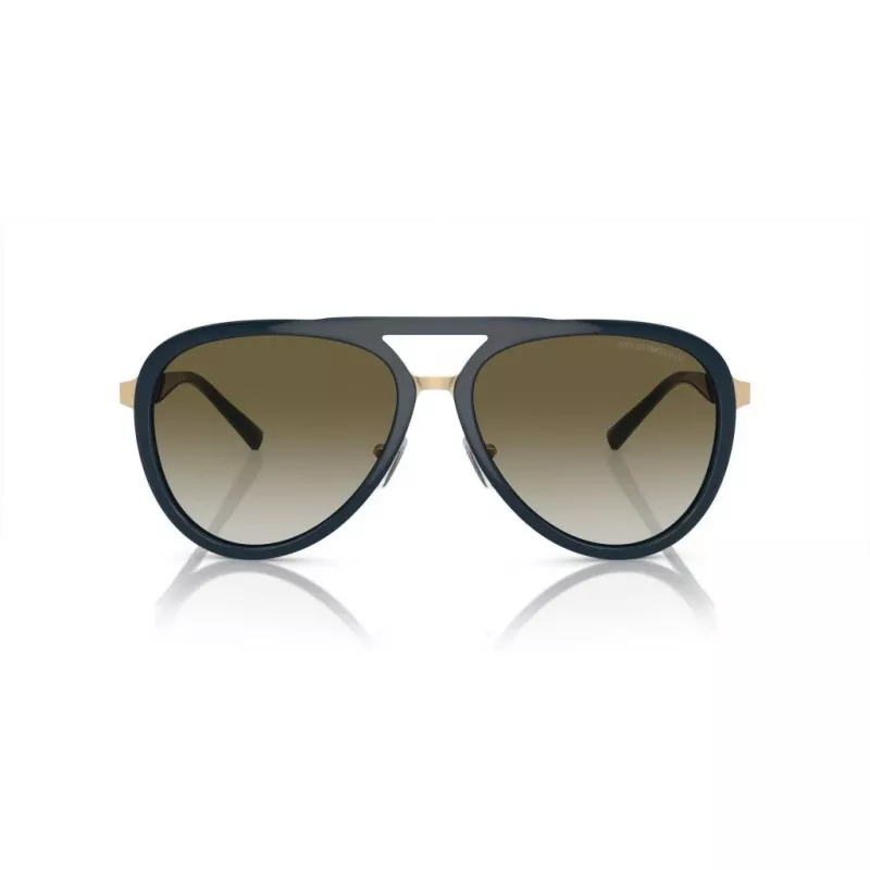EMPORIO ARMANI EA2145-33598E Meeste kandilised päikeseprillid mattmust tumehall 59mm
