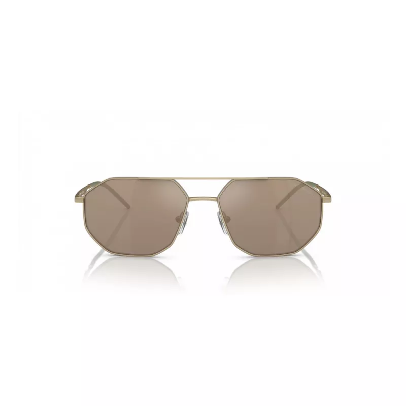 EMPORIO ARMANI EA2147-30025A Päikeseprillid Matt Must Hall Ristkülik Meeste