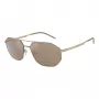 EMPORIO ARMANI EA2147-30025A Päikeseprillid Matt Must Hall Ristkülik Meeste