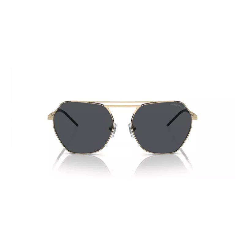 EMPORIO ARMANI EA2148-301387 Meeste päikeseprillid, matt must raam, tumehall lääts, 56 mm