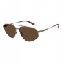 EMPORIO ARMANI EA2156-300673 Meeste Päikeseprillid, Matt Must, Tumehallid Läätsed, 59 mm