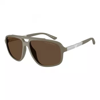 EMPORIO ARMANI EA4236U543773 Meeste päikeseprillid Havana atsetaat pruun gradient 59mm