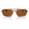EMPORIO ARMANI EA4240U620373 Meeste Päikeseprillid - Matt Must Raam, Tumehall Lääts, 53mm