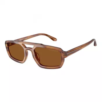 EMPORIO ARMANI EA4240U620373 Meeste Päikeseprillid - Matt Must Raam, Tumehall Lääts, 53mm