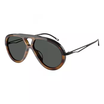 EMPORIO ARMANI EA4242U 621287 Meeste Päikeseprillid Matt Must Hall 56mm