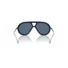 EMPORIO ARMANI EA4242U621380 meeste päikeseprillid - matt must raam, hall gradientlääts, 56 mm