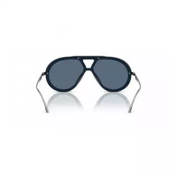 EMPORIO ARMANI EA4242U621380 meeste päikeseprillid - matt must raam, hall gradientlääts, 56 mm