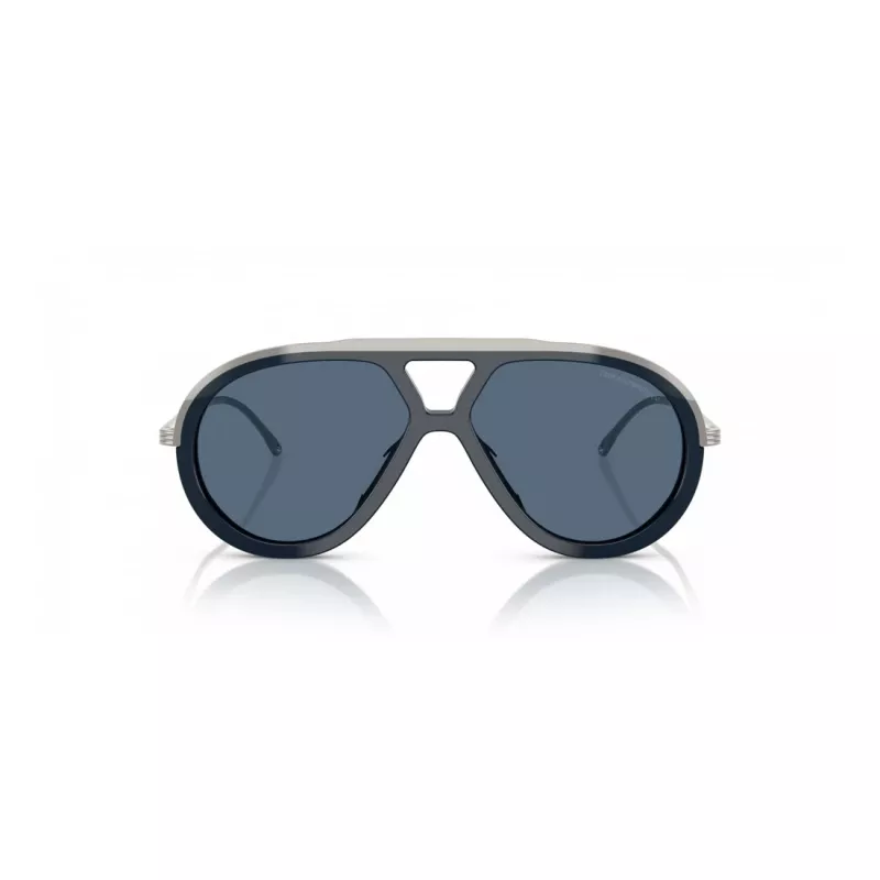 EMPORIO ARMANI EA4242U621380 meeste päikeseprillid - matt must raam, hall gradientlääts, 56 mm