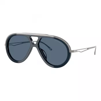 EMPORIO ARMANI EA4242U621380 meeste päikeseprillid - matt must raam, hall gradientlääts, 56 mm
