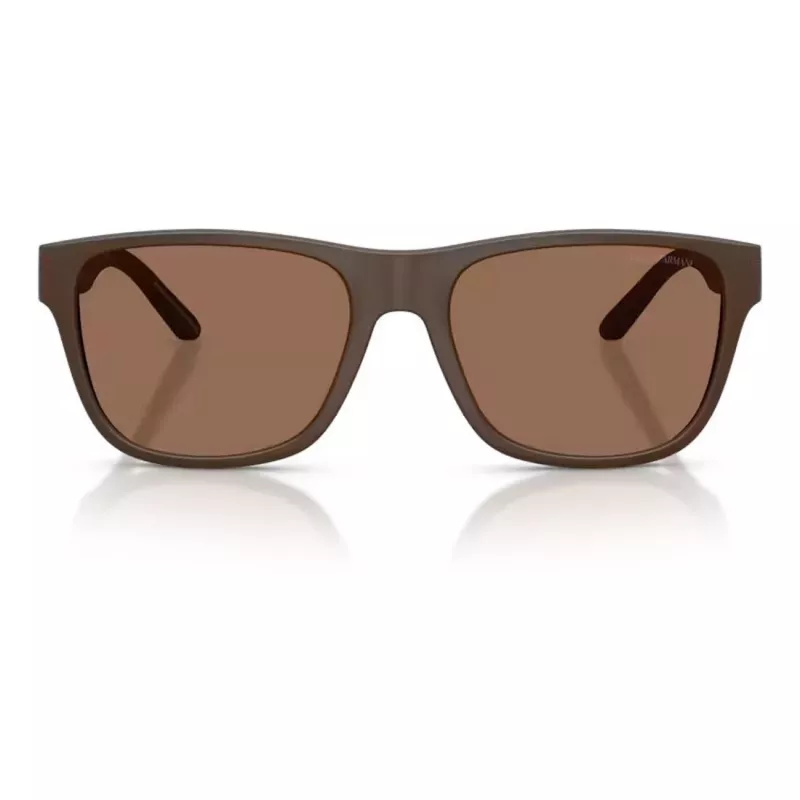 EMPORIO ARMANI EA4243-624373 meeste päikeseprillid, triibuline Havana
