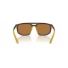 EMPORIO ARMANI EA4248U62586H Meeste Päikeseprillid Matt Must Hall Peegel Hõbe 58mm