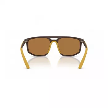 EMPORIO ARMANI EA4248U62586H Meeste Päikeseprillid Matt Must Hall Peegel Hõbe 58mm