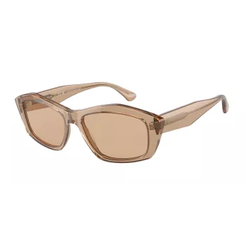 EMPORIO ARMANI Naiste päikeseprillid EA4187-506973 Havana pruun gradient 55mm