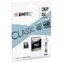 Emtec ECMSDM32GHC10CG 32GB MicroSDHC Class 10 UHS-I mälukaart SD-adapteriga