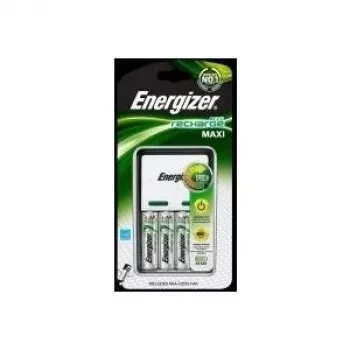 Energizer Maxi Charger NiMH AA/AAA akulaadija, 4 pesa, must (635024)