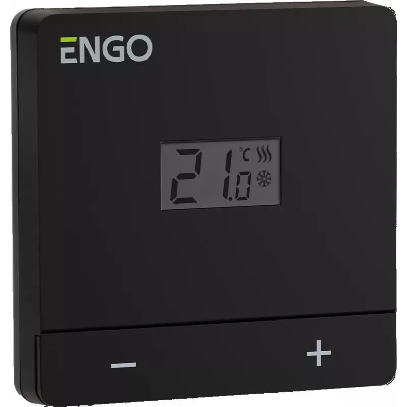 ENGO Controls EASY-230B juhtmega igapäevane programmeeritav toatemperatuuriregulaator