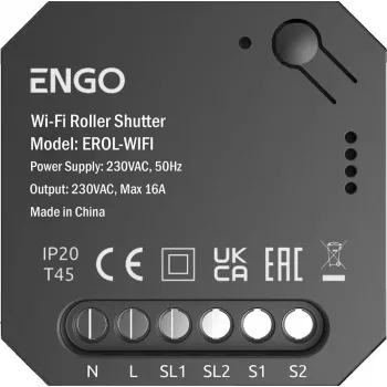 ENGO EROL-WIFI Wi-Fi Roller Blind Control Under-Desk Mount