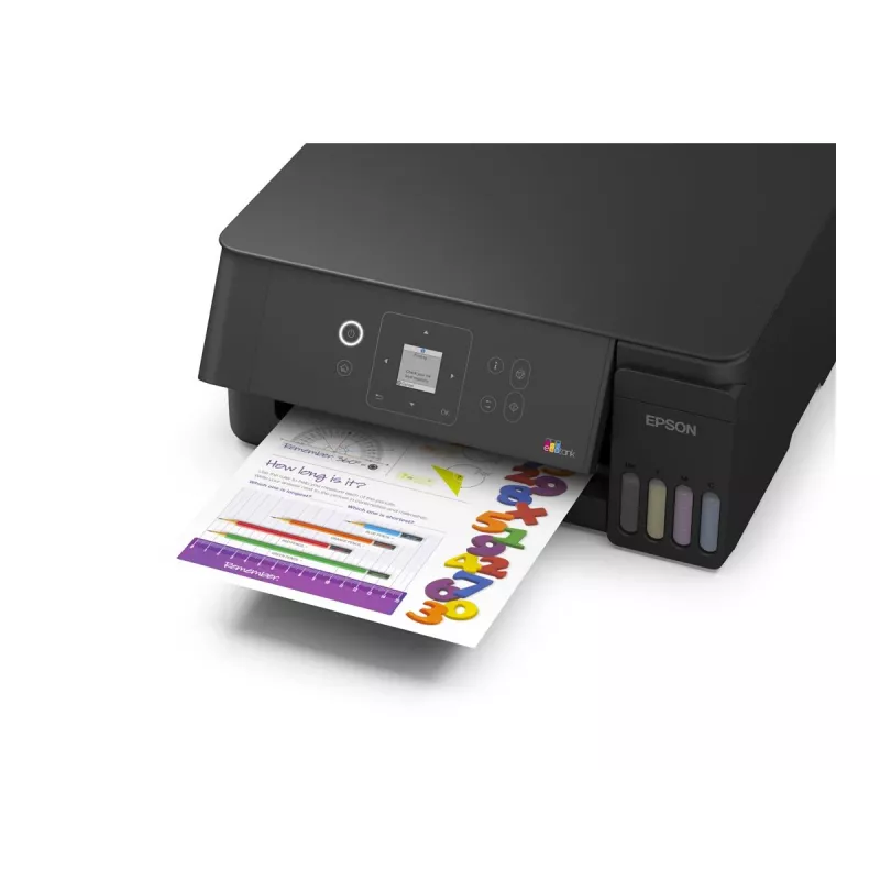 Epson EcoTank ET-2922 Värviline tindiprinter mitmeotstarbeline printer - A4/Legal - Prindi, koopia, skaneeri - Wi-Fi, USB - Must