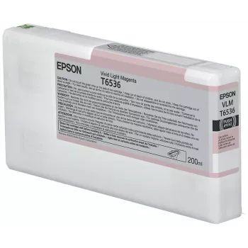 Epson T653600 UltraChrome HDR helesinise magenta tindikassett 200ml