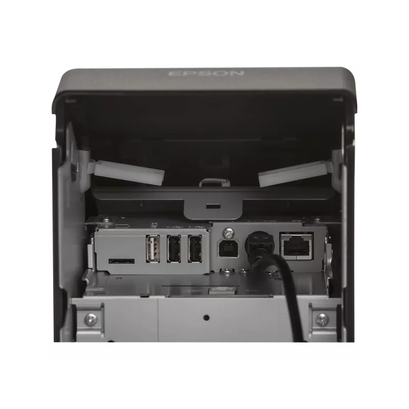 Epson TM m30II-S (012A0) kviitungiprinter - termorida - rull (79,5 mm) - 203 x 203 dpi - kuni 250 mm/sek - USB 2.0, LAN, USB 2.0 Host, Lightning - automaatne lõikur - must