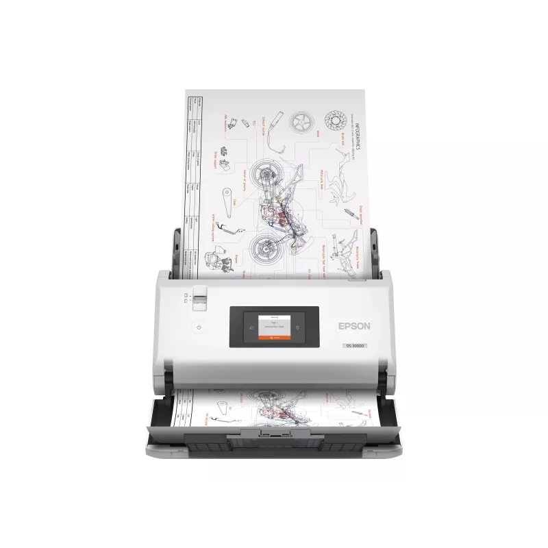 Epson WorkForce DS-30000 A3 Duplex Dokumentide Skanner 70ppm 600dpi USB 3.0