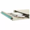 Equip 12-pordiline fiiberoptiline splaisskarp, LC Duplex, OM3, 1U, varustatud, hall