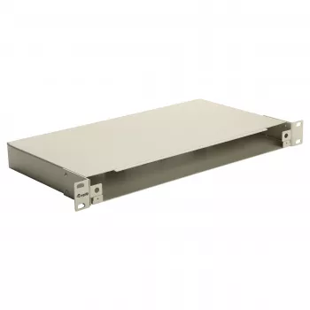 EQUIP 19 inch Fiiberoptiline ruumikarp, 1U, teras, roheline, ilma paneelita
