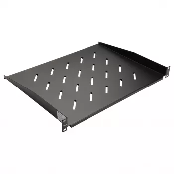 Equip 19 tolli fikseeritud riiul 1U 350 mm Must serveririiulitele