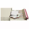 Equip 24-pordine SC Duplex OM4 fiiberoptiline splaissikarp 1U rackmount, varustatud, hall