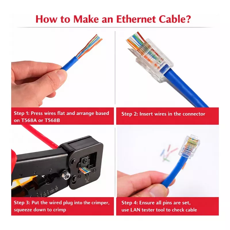 Equip Cat.6A RJ45 varjestatud tööriistavaba kohapeal termineeritav pistik (100 tk pakk)