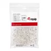 Equip Cat6 RJ45 UTP varjestamata pistikukomplekt (100 tk) - läbipaistev