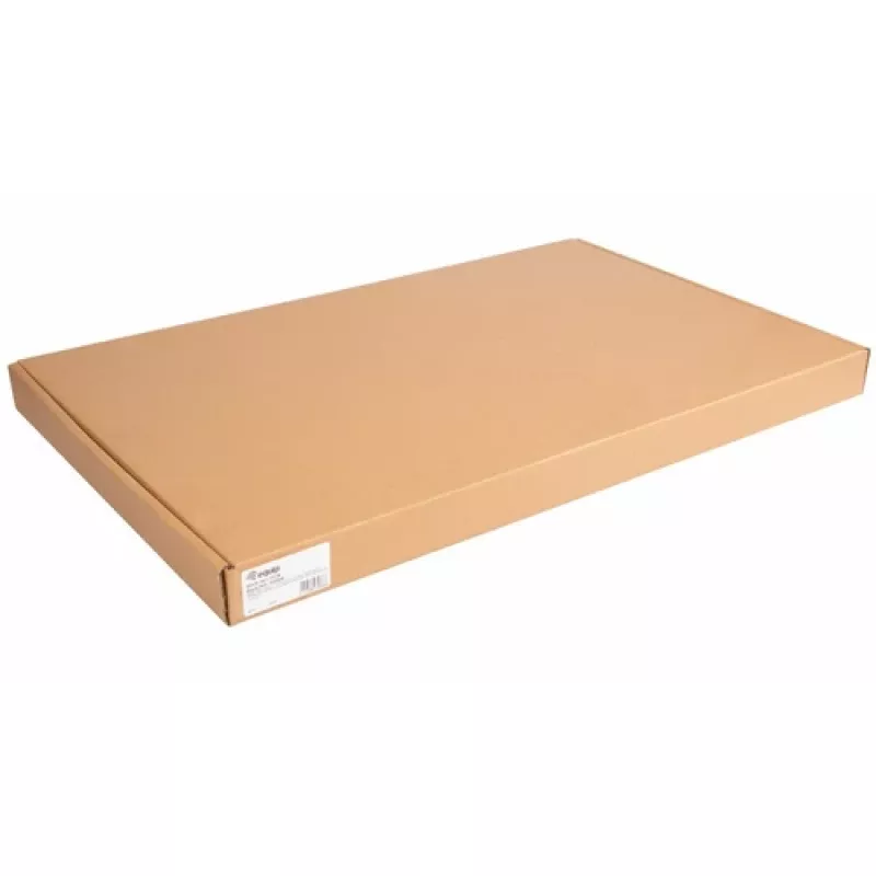 Equip EZVS-19-1-10-B 19 tolli 1U fikseeritud riiul, 1000 mm sügavus, must – tugev teras, 100 kg kandevõime