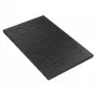 Equip EZVS-19-1-10-B 19 tolli 1U fikseeritud riiul, 1000 mm sügavus, must – tugev teras, 100 kg kandevõime