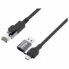 EQUIP GigaBit USB-C+A RJ45-le adapter, must