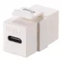 Equip Keystone ühendusmoodul USB 3.2 Gen 2 USB-C kuni USB-C emane-emane, valge