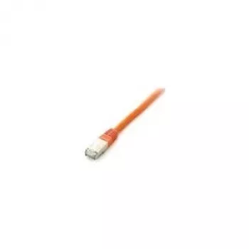 equip S/FTP Cat.6a paigalduskaabel, 0,25m, oranž 605573