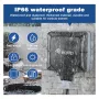 EQUIP Pinnakinnituskarp 1-pordiline Keystone varjestamata välistingimustesse hall IP44