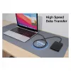 EQUIP USB-C to USB-C + HDMI adapter 100W PD, 4K/60Hz, alumiinium