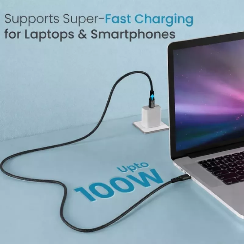 EQUIP USB-C kuni USB-C + HDMI adapter 100W toiteedastusega, 4K 60Hz, 3m alumiinium