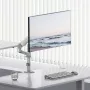 ERGO OFFICE ER-691 W gaasivedruga lauakinnitus monitoridele 17-32 inch kuni 10 kg, mattvalge